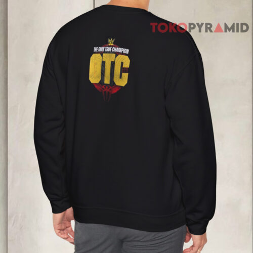 WWE Roman Reigns Cartoon Sweatshirt BAck WWE Roman Reigns Cartoon Sweatshirt BAck