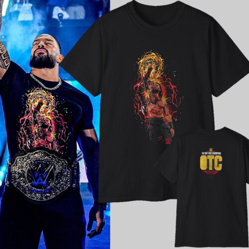WWE Roman Reigns Cartoon T Shirt WWE Roman Reigns Cartoon T Shirt