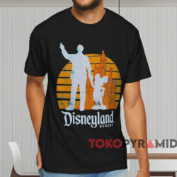Walt Disney And Mickey Mouse Partners T shirt Black T shirt