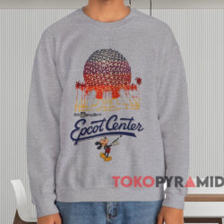 Walt Disney World Epcot Center T-Shirt 3 Walt Disney World Epcot Center T shirt Grey Sweatshirt