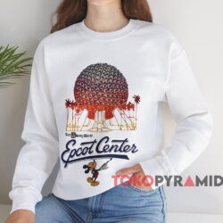 Walt Disney World Epcot Center T-Shirt 4 Walt Disney World Epcot Center T shirt White Sweatshirt