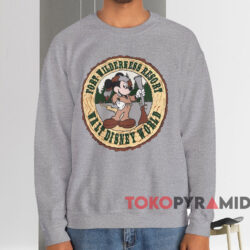 Walt Disney World Fort Wilderness Resort T-shirt 3 Walt Disney World Fort Wilderness Resort T shirt Grey Sweatshirt