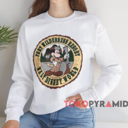 Walt Disney World Fort Wilderness Resort T-shirt 4 Walt Disney World Fort Wilderness Resort T shirt White Sweatshirt