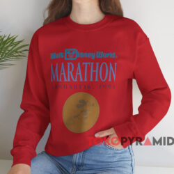 Walt Disney World Marathon 1994 T-shirt 4 Walt Disney World Marathon 1994 T shirt Red Sweatshirt