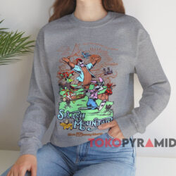 Walt Disney World Splash Mountain T-shirt 3 Walt Disney World Splash Mountain T shirt Grey Sweatshirt