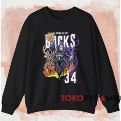 Warren Lotas Milwaukee Bucks Shirt 3 Warren Lotas Milwaukee Bucks Shirt Black Sweatshirt