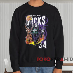 Warren Lotas Milwaukee Bucks Shirt 4 Warren Lotas Milwaukee Bucks Shirt Black Sweatshirt