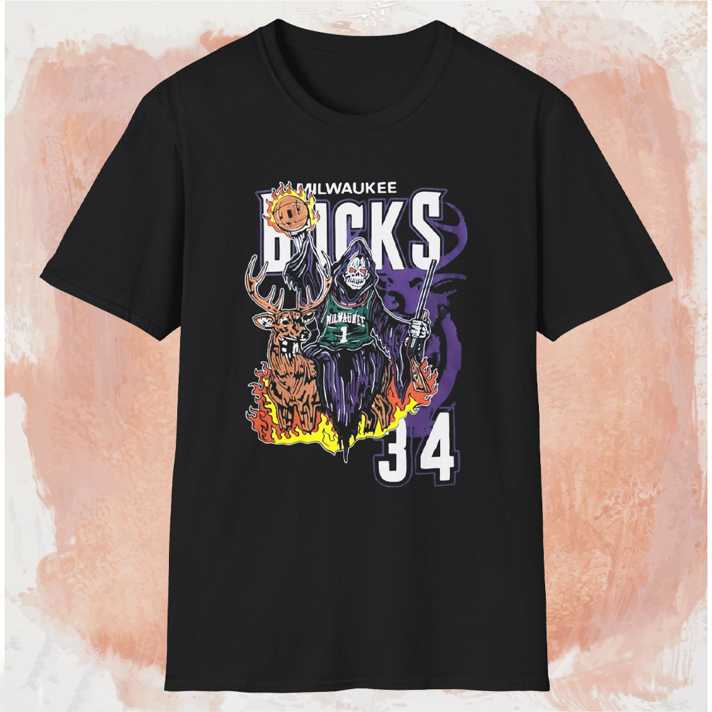 Warren Lotas Milwaukee Bucks Shirt Black T shirt Warren Lotas Milwaukee Bucks Shirt Black T shirt