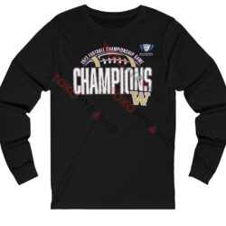 Washington Huskies Pac 12 Championship Victory Long Sleeve
