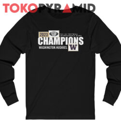 Washington Huskies Pac 12 Football Championship Victory Long Sleeve