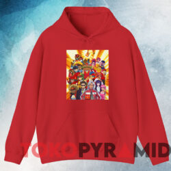 Wcdonalds Anime Character Shirt 4 Wcdonalds Anime Character Shirt Red Hoodie