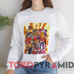 Wcdonalds Anime Character Shirt 3 Wcdonalds Anime Character Shirt White Sweatshirt