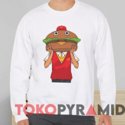 WcDonald's Character Shirt 2 Wcdonald's Character Shirt White Sweatshirt