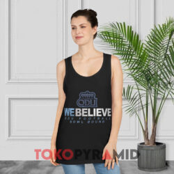 We Believe ODU Football Bowl Bound Shirt 2 We Believe Odu Football Bowl Bound Black Tank Top