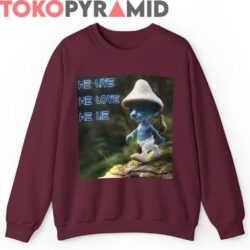 We Live We Love We Lie Shirt Smurf Cat