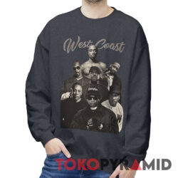 West Coast Rappers Shirt Tupac Snoop Dogg Ice Cube Kurupt Dr Dre Eazy E Nate Dogg Sweatshirt