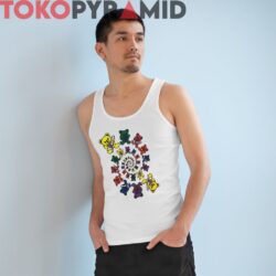 Vintage Hysteric Glamour Grateful Dead Bear 2-Sided Shirt 3 Vintage Hysteric Glamour Grateful Dead Bear 2 Sided