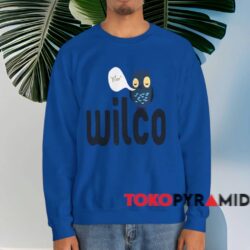 Wilco Gig Poster Shirt 4 Wilco Gig Poster Shirt Blue Sweatshirt