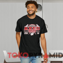Wisconsin Badgers Vs Minnesota Golden Gophers 2023 Paul Bunyan's Axe Score T shirt Black T shirt