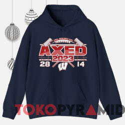 Wisconsin Badgers vs Minnesota Golden Gophers 2023 Paul Bunyan's Axe Score T-Shirt 2 Wisconsin Badgers Vs Minnesota Golden Gophers 2023 Paul Bunyan's Axe Score T shirt Navy Hoodie