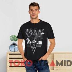 Women And Children Van Halen T-shirt 1 Women And Children Van Halen T shirt Black T shirt