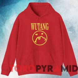 Wu-Tang Clan Nirvana Logo T-shirt 3 Wu Tang Brand Nirvana Logo T shirt Red Hoodie