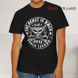 Wwe Brock Lesnar The Beast Is Back Black T shirt
