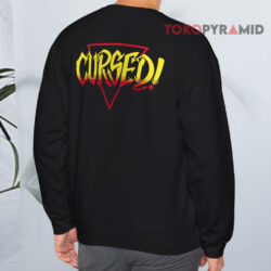 Wwe Danhausen Cursed Sweatshirt Back