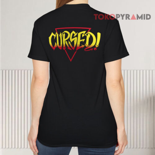 Wwe Danhausen Cursed T shirt Back