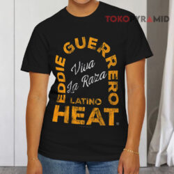 WWE Eddie Guerrero Latino Heat Shirt 4 Wwe Eddie Guerrero Latino Heat Black T shirt