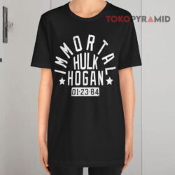 Wwe Hulk Hogan Immortal Black T shirt