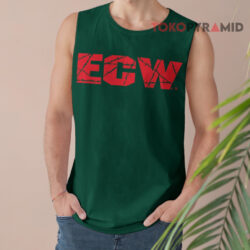 Wwe Retro Ecw Logo Tank Top