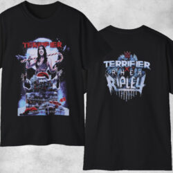 Wwe Rhea Ripley Terrifier Bloody T shirt