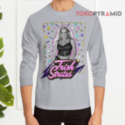 Wwe Trish Stratus Neon Photoreal Long sleeved