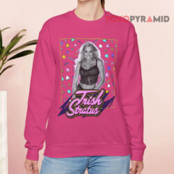 Wwe Trish Stratus Neon Photoreal Sweatshirt