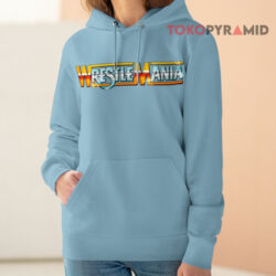 Wwe Vintage Wrestlemania Logo Hoodie