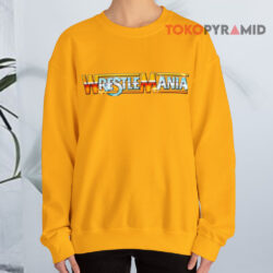 Wwe Vintage Wrestlemania Logo Sweatshirt