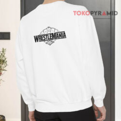 WWE WrestleMania 41 Charlotte Flair Vs Tiffany Stratton Shirt 4 Wwe Wrestlemania 41 Charlotte Flair Vs Tiffany Stratton Sweatshirt Back