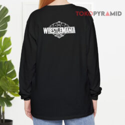 WWE WrestleMania 41 Jey Uso Vs Gunther Match Shirt 4 Wwe Wrestlemania 41 Jey Uso Vs Gunther Match Long sleeved Back