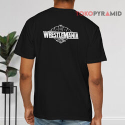 WWE WrestleMania 41 Jey Uso Vs Gunther Match Shirt 2 Wwe Wrestlemania 41 Jey Uso Vs Gunther Match T shirt Back