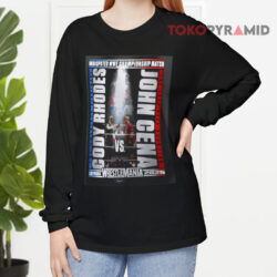 WWE WrestleMania 41 John Cena Cody Rhodes Shirt 3 Wwe Wrestlemania 41 John Cena Cody Rhodes Long sleeved Front