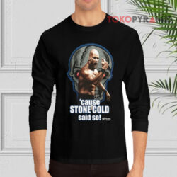 WWE WWF Vintage 1998 Cause Stone Cold Said So Shirt 4 Wwe Wwf Vintage 1998 Cause Stone Cold Said So Long sleeved