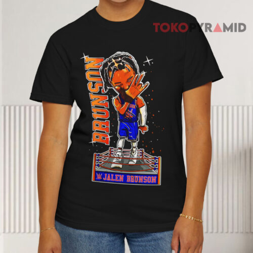 Wwe X Jalen Brunson Black T shirt