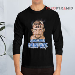 WWF 90's Stone Cold Steve Austin The Hard Way Shirt 3 Wwf 90's Stone Cold Steve Austin The Hard Way Long sleeved