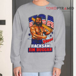 WWF WWE Hacksaw Jim Duggan Vintage Shirt 4 Wwf Wwe Hacksaw Jim Duggan Vintage Long sleeved