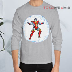 X-Men Colossus Retro Throwback WWF Shirt 4 X men Colossus Retro Throwback Wwf Long sleeved