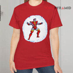 X-Men Colossus Retro Throwback WWF Shirt 3 X men Colossus Retro Throwback Wwf Red T shirt