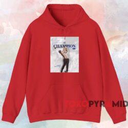 Xander Schauffele 2024 Pga Championship Shirt Red Hoodie