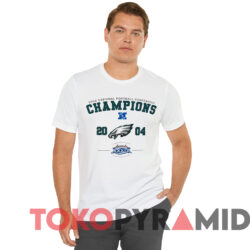 Y2K 2004 Philadelphia Eagles NFC Champions T-shirt 1 Y2k 2004 Philadelphia Eagles Nfc Champions T shirt White T shirt