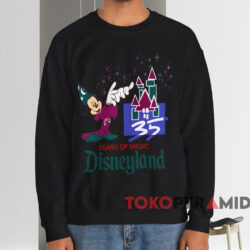 Year Of Music Disneyland T-shirt 4 Year Of Music Disneyland T shirt Black Sweatshirt